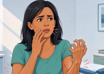 Formigamento persistente ao redor da boca acompanhado de câimbras e contrações nas mãos pode indicar cálcio perigosamente baixo no sangue