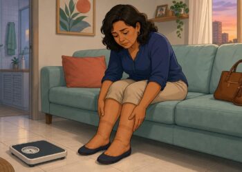 Inchaço constante nas pernas ao fim do dia nem sempre é só cansaço: pode ser um sinal de retenção de líquido ligada aos rins
