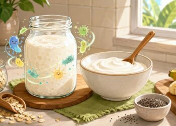 Iogurte natural ou kefir: qual dos dois favorece mais a microbiota intestinal no consumo diário
