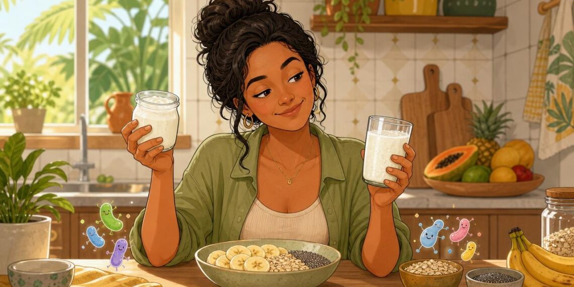 Iogurte natural ou kefir: qual é melhor para equilibrar a flora intestinal e melhorar a imunidade