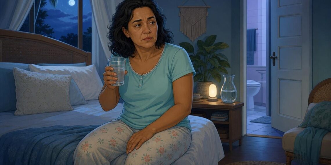 Levantar para urinar à noite e acordar com sede: quando o problema pode não estar só na bexiga e exige atenção