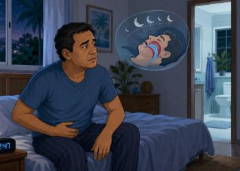 Levantar para urinar diversas vezes à noite nem sempre é bexiga: estudo liga noctúria a apneia do sono ignorada por anos