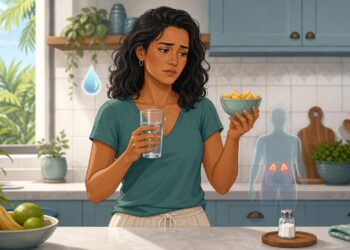 O desejo intenso por alimentos salgados nem sempre é apenas hábito: pode ser reflexo de desidratação ou alteração nas glândulas suprarrenais