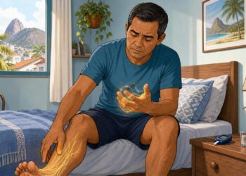 O formigamento frequente nas mãos e nos pés nem sempre é apenas má circulação: pode ser um sinal de alteração nos nervos ligada ao açúcar alto no sangue