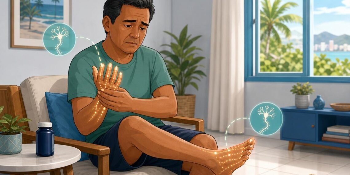 O formigamento frequente nas mãos e nos pés nem sempre é problema simples de circulação, mas pode ser sinal de deficiência importante de vitamina B12
