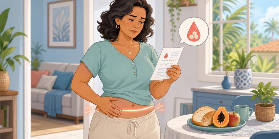 O ganho de peso e o cansaço na menopausa nem sempre são só hormônios, podem ser resistência à insulina silenciosa