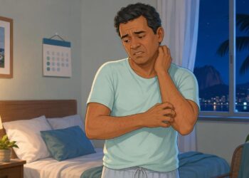 O prurido intenso e persistente na pele por todo o corpo sem causa aparente não é só ressecamento: pode ser um sinal de alteração na função do fígado ou dos rins também