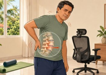 O que é espondilolistese lombar: causas, sintomas, tratamento e cuidados diários