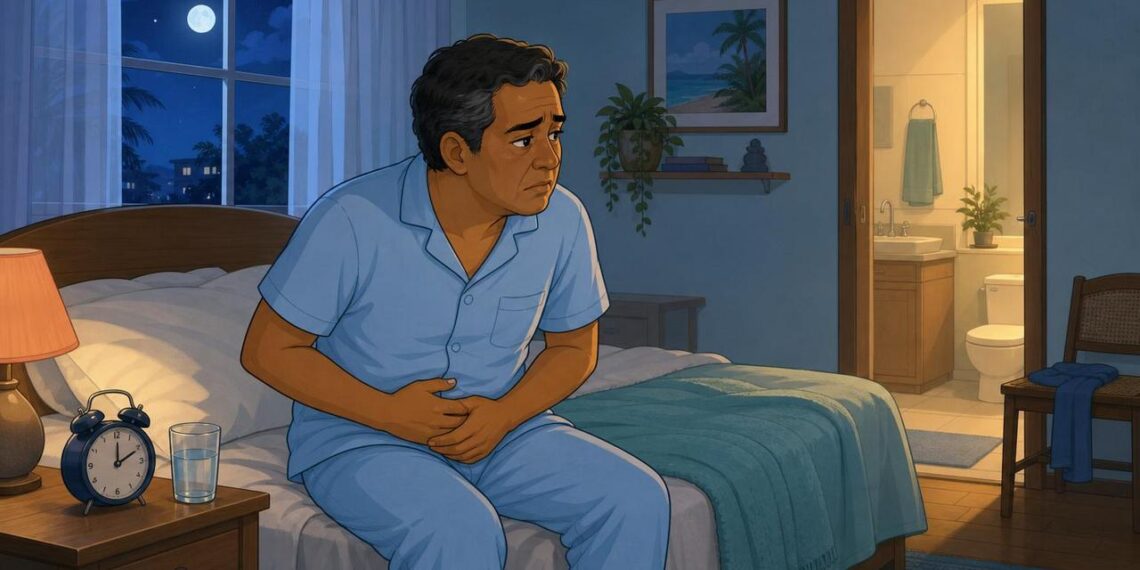 O que realmente indica urinar repetidamente de hora em hora durante toda a noite