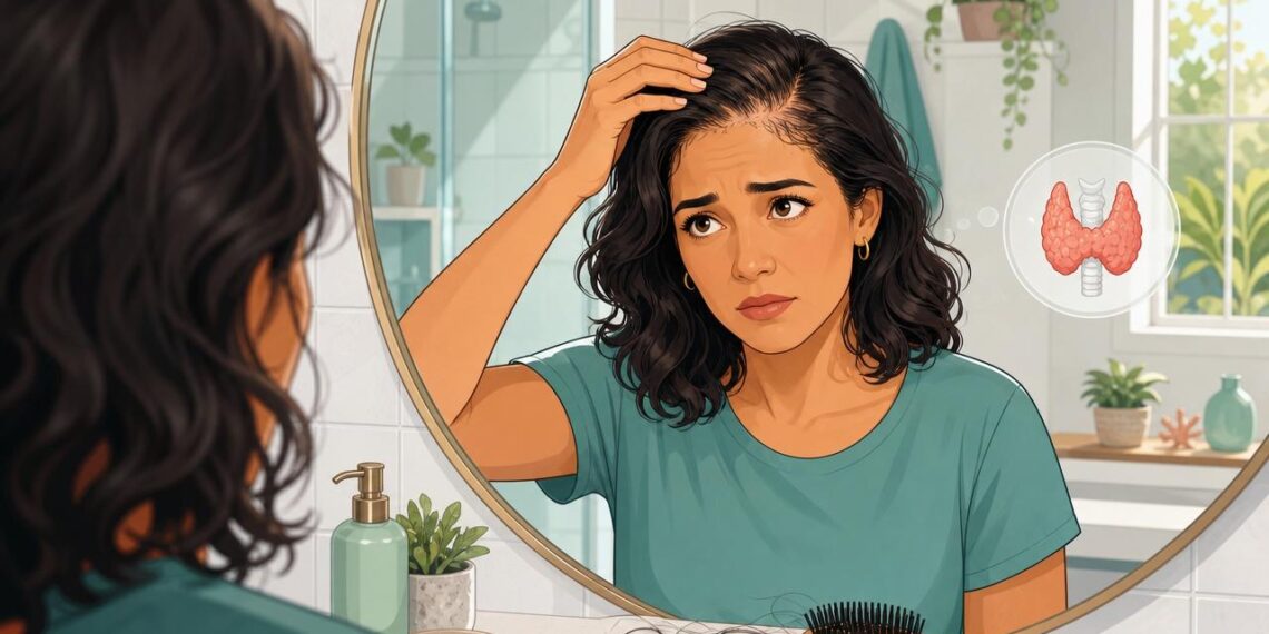 Perder cabelo na parte da frente e afinar os fios nem sempre é só genética: pode estar ligado a desequilíbrios hormonais e à tireoide