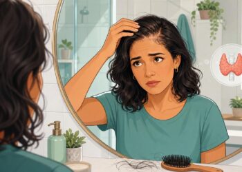 Perder cabelo na parte da frente e afinar os fios nem sempre é só genética: pode estar ligado a desequilíbrios hormonais e à tireoide