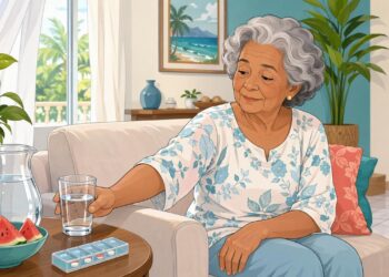 Por que os idosos sentem menos sede e como manter a hidratação adequada após os 65 anos
