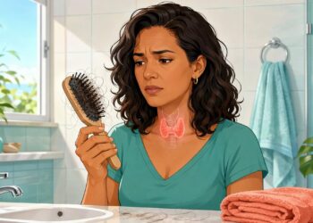 Queda de cabelo excessiva não se deve apenas ao estresse, mas pode ser um dos primeiros sinais de alteração na tireoide