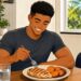 Segundo os especialistas em nutrição, a batata-doce com frango oferece praticamente os mesmos benefícios que suplementos caros de academia