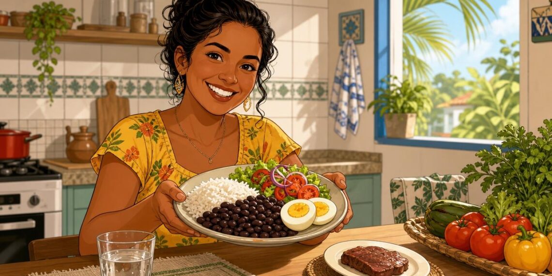 Segundo os especialistas em nutrição, o arroz com ovo e feijão no prato diário oferece praticamente os mesmos benefícios proteicos que a carne vermelha com menor custo