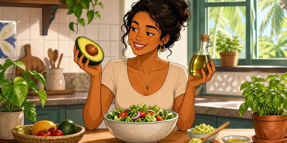 Segundo os nutricionistas, o abacate oferece praticamente as mesmas gorduras boas que o azeite de oliva extravirgem