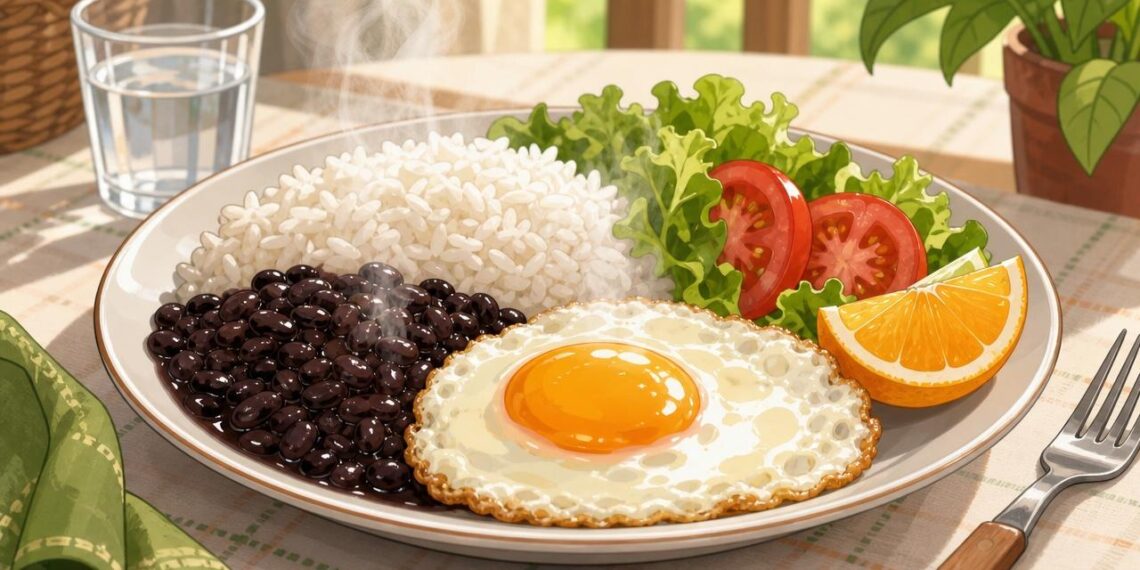 Segundo os renomados especialistas em nutrição, arroz com ovo e feijão proporciona praticamente os mesmos importantes benefícios proteicos que a saborosa carne vermelha