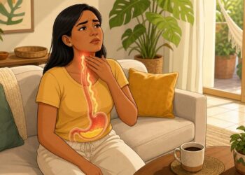 Sentir a garganta sempre com pigarro nem sempre é resfriado: às vezes é um sinal esquecido de refluxo silencioso
