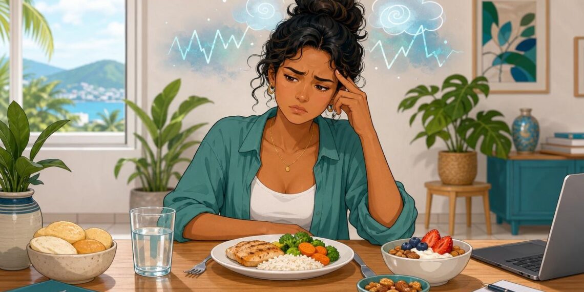 Sentir a mente nublada e sem foco durante o dia nem sempre é só cansaço: às vezes é um sinal de inflamação e picos de açúcar no sangue