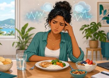 Sentir a mente nublada e sem foco durante o dia nem sempre é só cansaço: às vezes é um sinal de inflamação e picos de açúcar no sangue