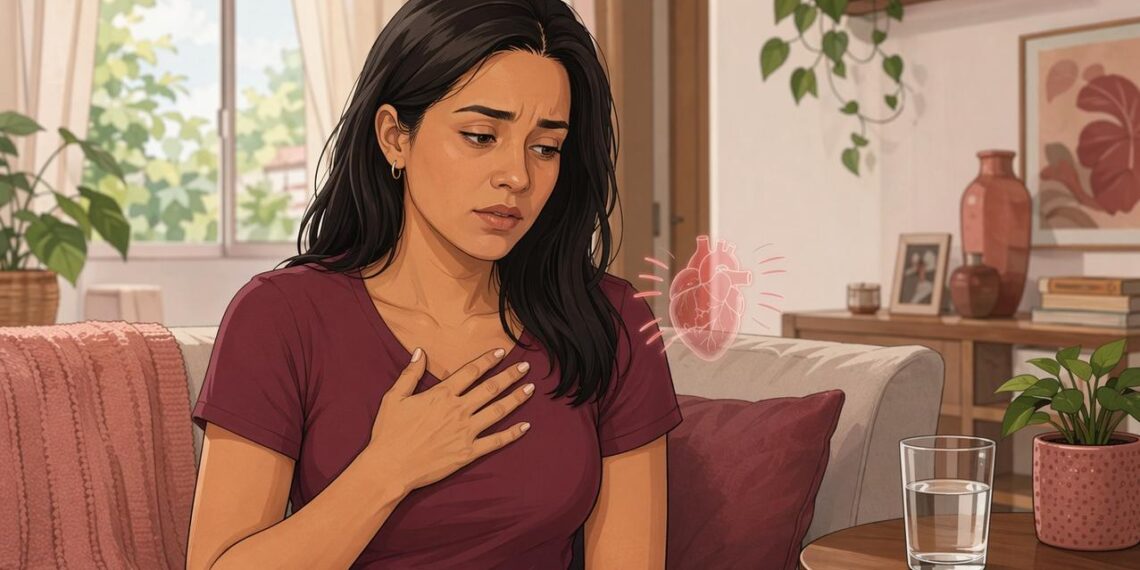 Sentir batimentos acelerados sem esforço nem sempre é ansiedade: pode ser um sinal esquecido de deficiência de ferro ou anemia