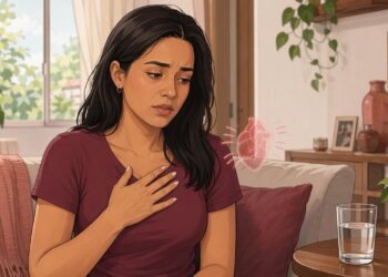 Sentir batimentos acelerados sem esforço nem sempre é ansiedade: pode ser um sinal esquecido de deficiência de ferro ou anemia