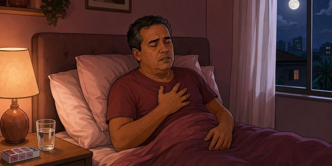 Sentir falta de ar ao deitar e precisar de mais travesseiros para conseguir dormir pode ser um sinal de sobrecarga no coração