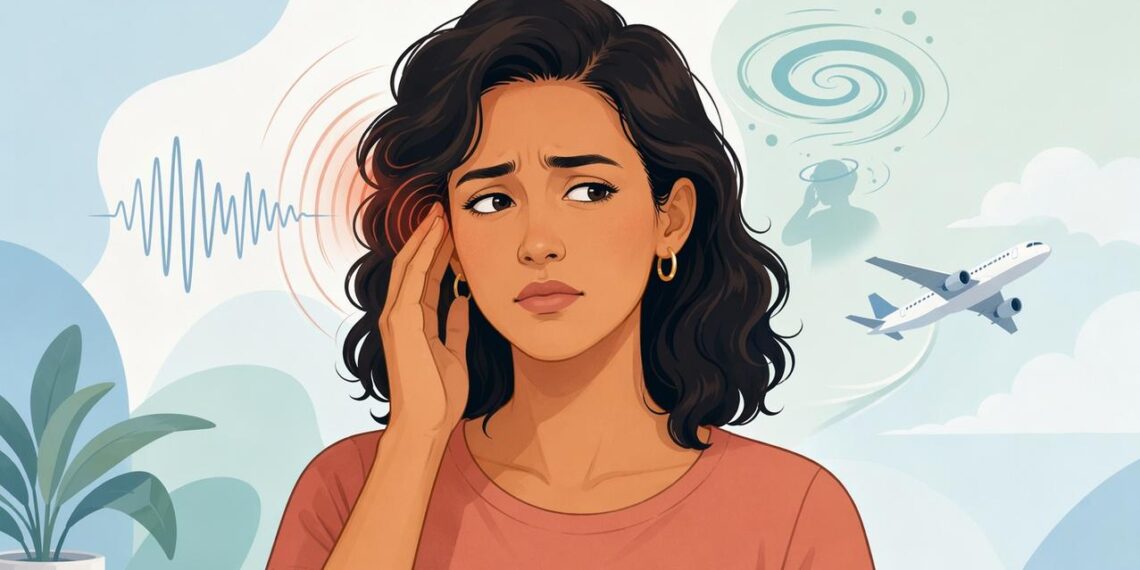 Sentir o ouvido tampado com frequência nem sempre é cera: pode ser um sinal de alteração na pressão ou no equilíbrio do ouvido interno