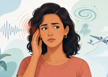 Sentir o ouvido tampado com frequência nem sempre é cera: pode ser um sinal de alteração na pressão ou no equilíbrio do ouvido interno