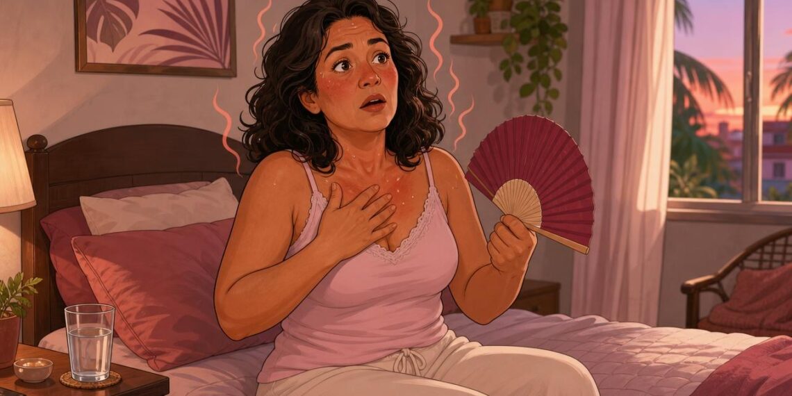 Sentir palpitações e calor de repente nem sempre é ansiedade: em muitas mulheres é um sinal de oscilações hormonais e queda de estrogênio