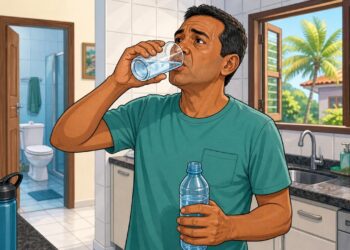 Sentir sede excessiva ao longo do dia nem sempre é só calor: pode ser um dos primeiros sinais de açúcar descontrolado no sangue