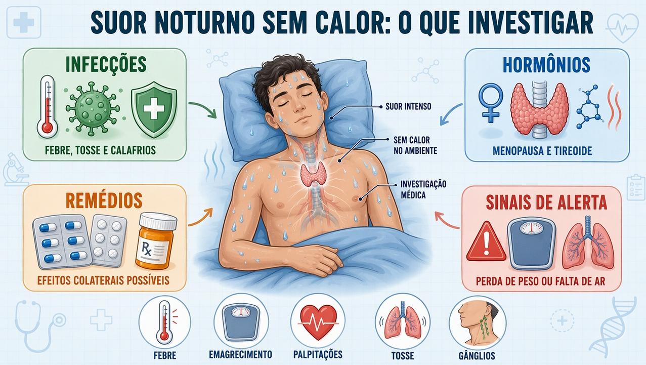 Infecções, hormônios, remédios e sinais de alerta orientam a investigação médica.