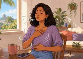 Suspirar o tempo todo e sentir que o ar não enche nem sempre é do pulmão, muitas vezes é um padrão respiratório ligado à ansiedade