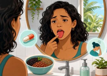 Ter a língua muito lisa e avermelhada nem sempre é só irritação: pode ser um sinal esquecido de deficiência de ferro ou vitamina B12