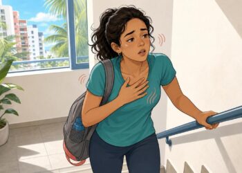 Ter cansaço constante e sentir falta de ar em pequenos esforços com frequência pode ser um dos primeiros sinais da anemia ferropriva em adultos jovens