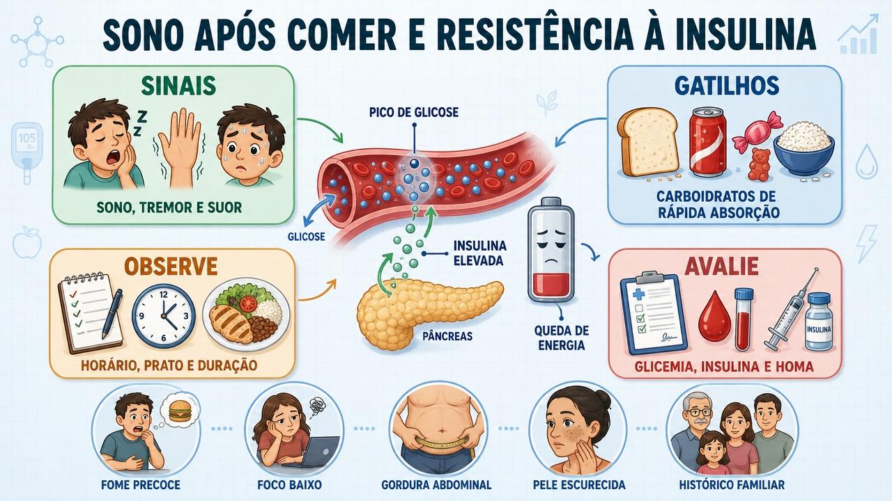 Quatro pilares ajudam a reconhecer sinais, gatilhos, observação e investigação metabólica.