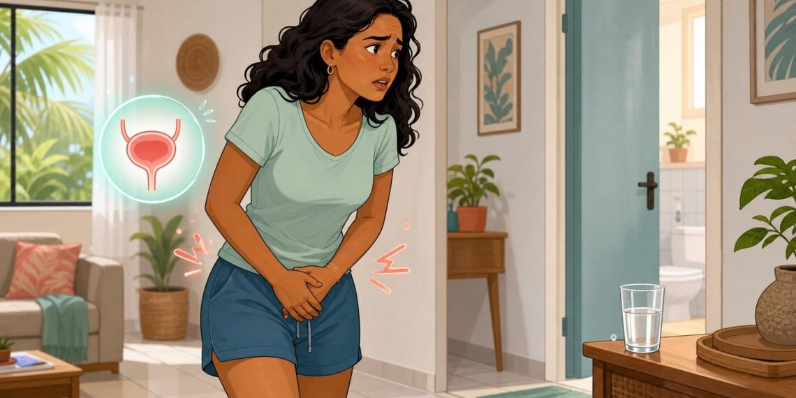 Vontade urgente de urinar mesmo com pouca água nem sempre é só bexiga sensível: às vezes é um sinal de infecção ou irritação urinária