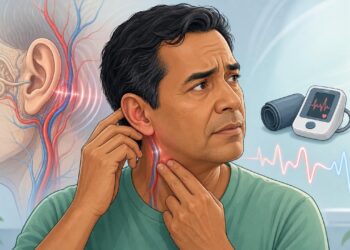 Zumbido que pulsa no ritmo do coração não é cera no ouvido: pode ser um sinal de alteração vascular ou de pressão alta