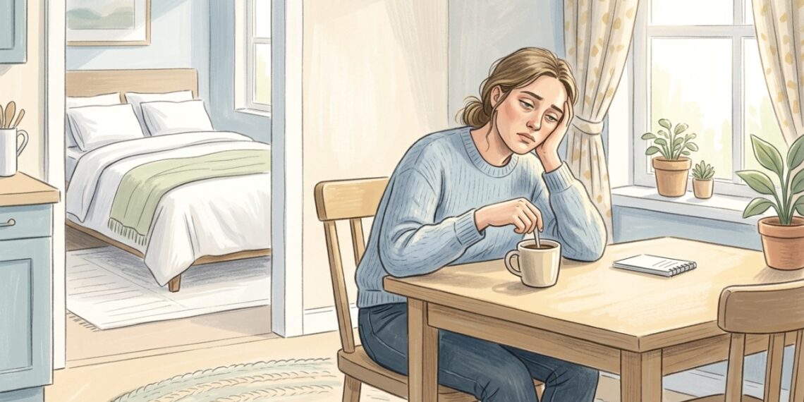 Sonolência durante o dia pode ocorrer quando pausas na respiração fragmentam o sono durante a noite.