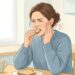 Estalos na mandíbula acompanhados de dor ao mastigar podem indicar alteração na articulação temporomandibular.
