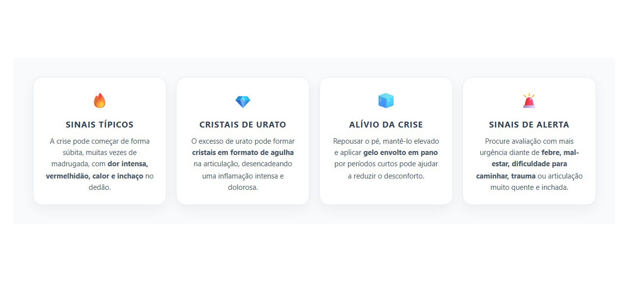 Crise de Gota no Dedão: Sinais Típicos e Cuidados Durante a Dor