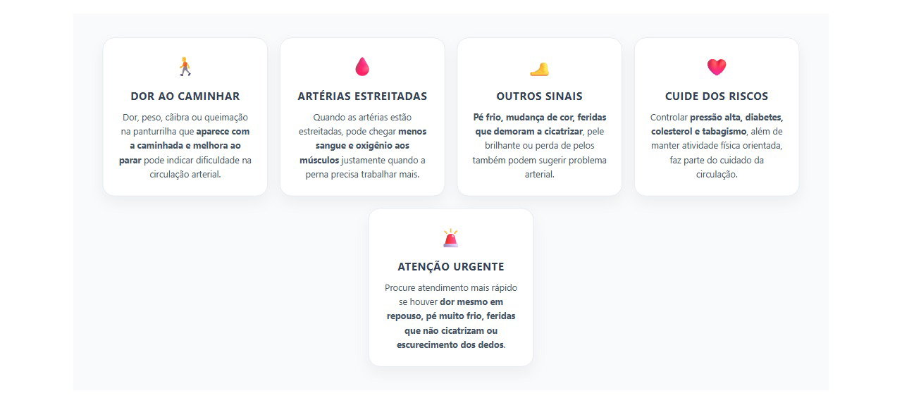 Dor na Panturrilha ao Caminhar: Sinais de Má Circulação nas Pernas