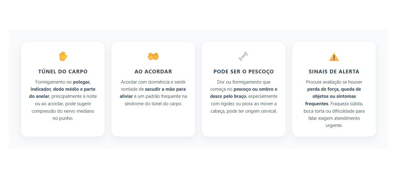 Mãos Formigando ao Acordar: 4 Sinais para Diferenciar Punho e Pescoço