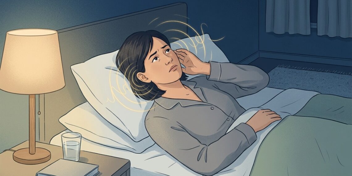 O zumbido pode parecer mais intenso à noite quando há menos sons no ambiente.