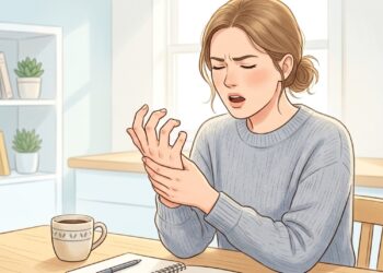 Cãibras nas mãos podem surgir após esforço repetitivo, desidratação ou sobrecarga muscular.