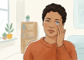 Lacrimejamento excessivo também pode acontecer quando a superfície do olho está ressecada e irritada.