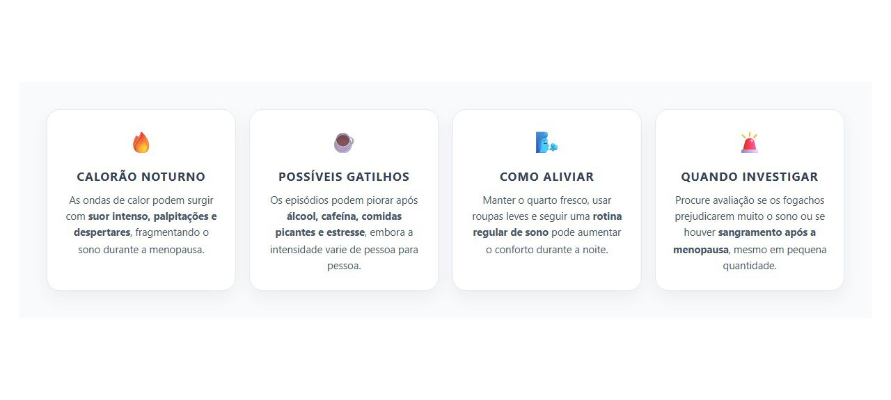 Calorão Noturno na Menopausa: Por Que Ele Pode Prejudicar o Sono