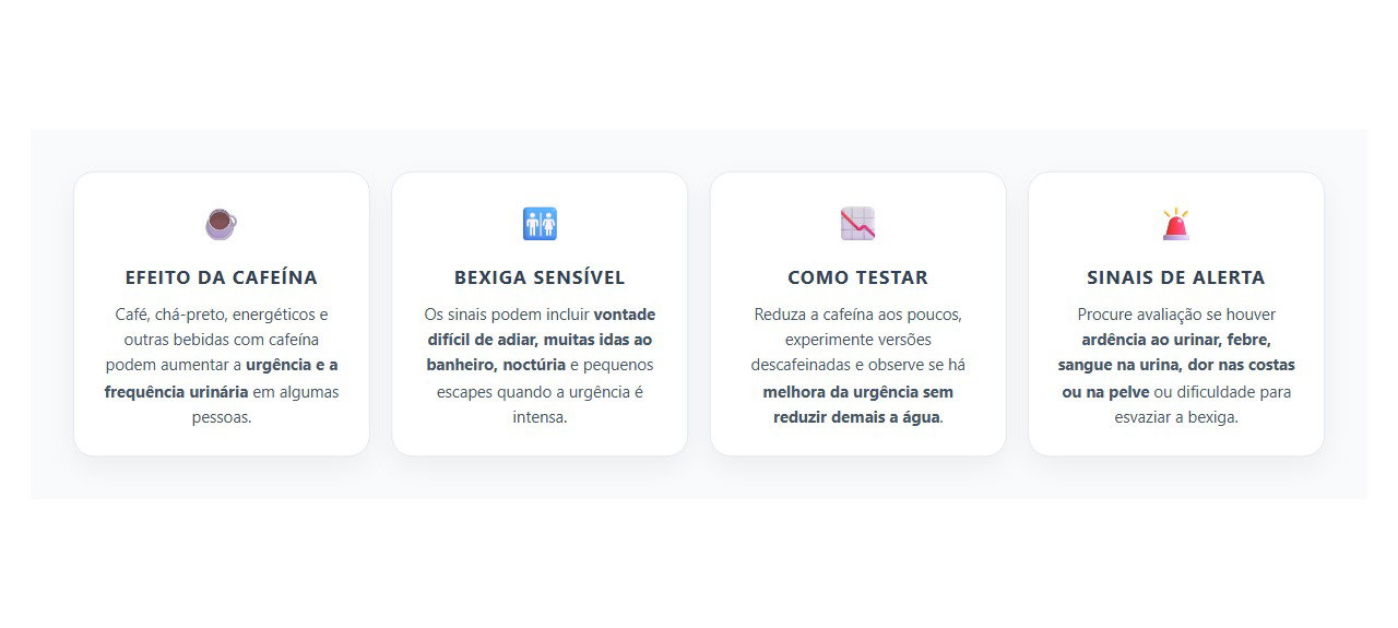 Café e Vontade Urgente de Urinar: Como a Cafeína Pode Irritar a Bexiga