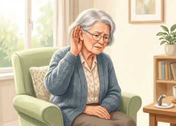 Acúmulo de cera pode causar sensação de ouvido abafado e redução da audição após os 60 anos.