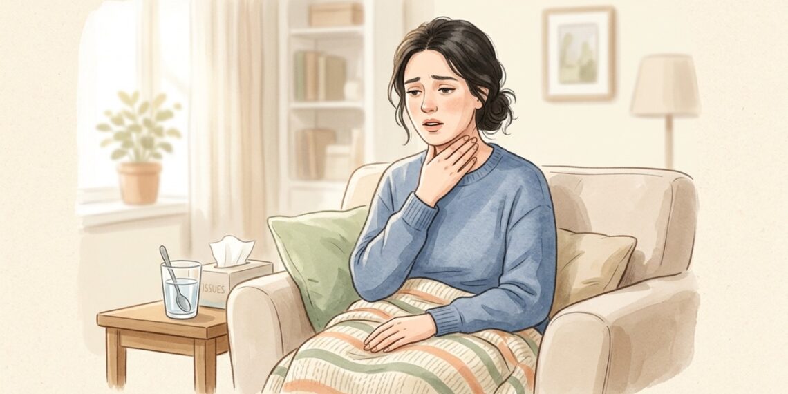 Rouquidão após gripe costuma melhorar, mas merece avaliação quando persiste por várias semanas.